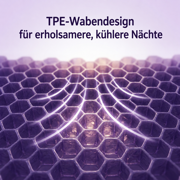 Nordsleep TPE-Wabendesign