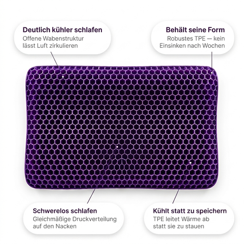 Nordsleep Ergonomisches Kühlkissen